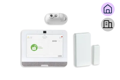 Securitas Starter-Kit Alarmanlage mit Basis-Komponenten für Einbruchschutz
