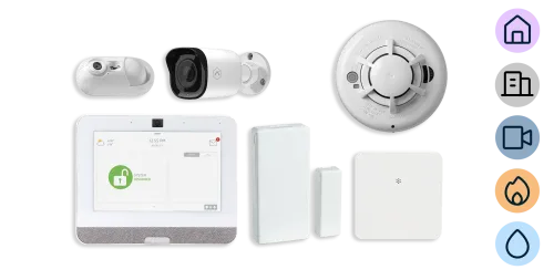 Premium-Kit Securitas Premium-Kit mit umfassender Ausstattung: Brand-, Einbruch- & Videotechnik