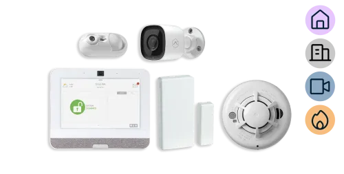 Pro-Kit Securitas Pro-Kit mit Brandmelder, Kamera und Einbruchschutz