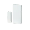 Kompakter Funk Magnetkontakt zur Überwachung von Türen und Fenstern in weiß
