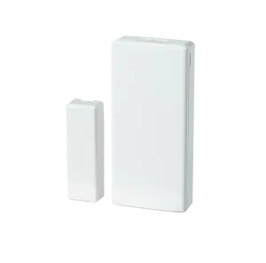Funk-Magnetkontakt Kompakter Funk Magnetkontakt zur Überwachung von Türen und Fenstern in weiß