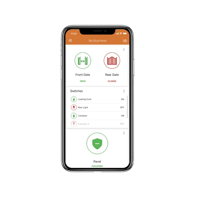 Securitas Connect App Mobilsteuerung Mobile Securitas Connect App zur Fernsteuerung der Sicherheitstechnik
